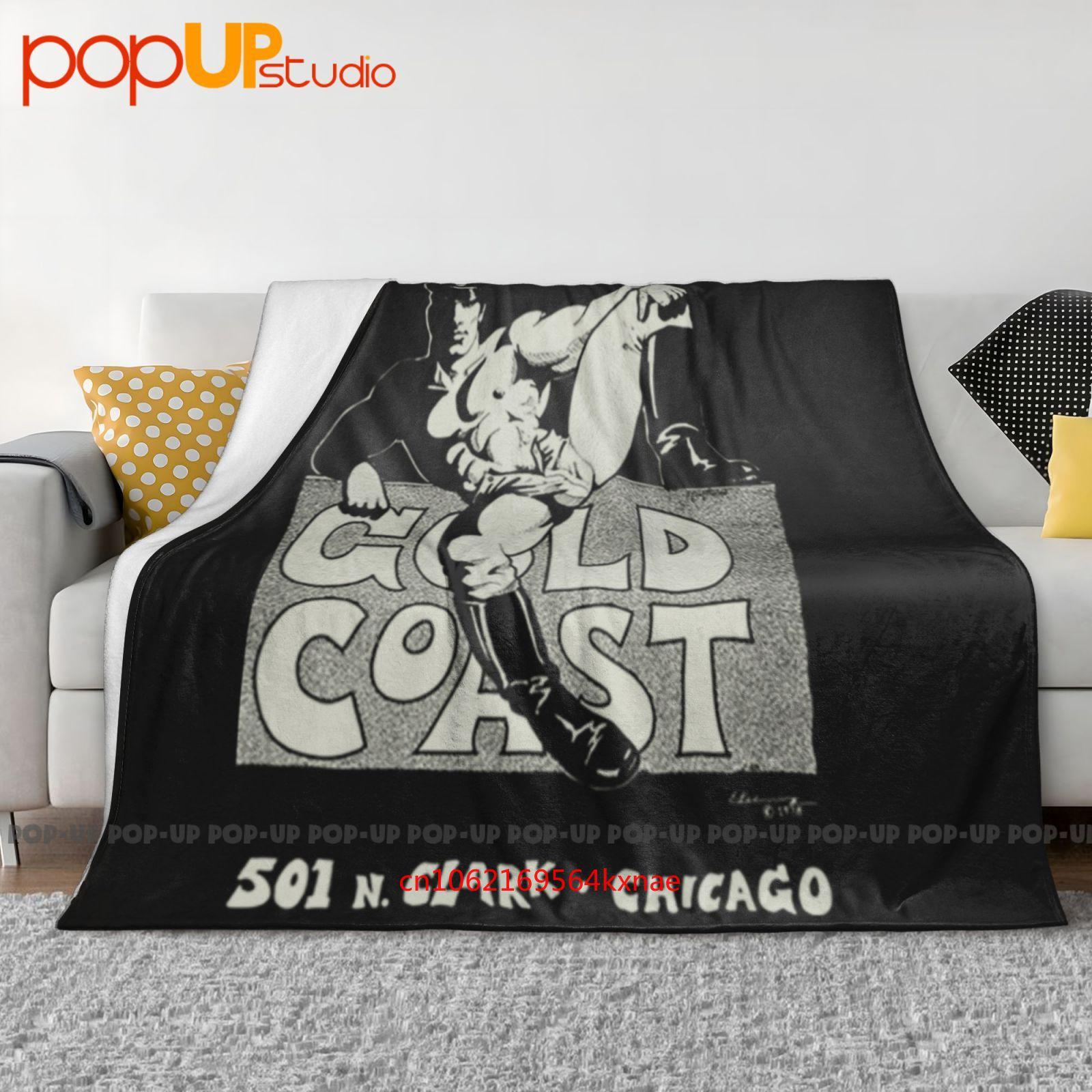

Gold Coast Chicago Ultra-Soft Blanket Quilt Winter Sofa Cover Bed Covers 30x40in