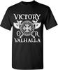 Sieg über Walhalla Nordische Wikinger Axt Schild T-Shirt