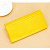 Women's long leather wallet with large capacity and genuine leather