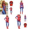 Fantasia Cosplay do Homem-Aranha Sexy Macacão Para Mulheres Roupa de Festa de Halloween