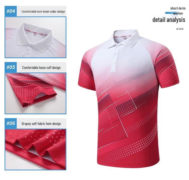 Chinese Team Sports Uniform Set for Student Training and Performances