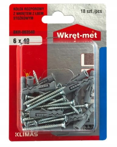 Universal Expansion Plugs With Screws