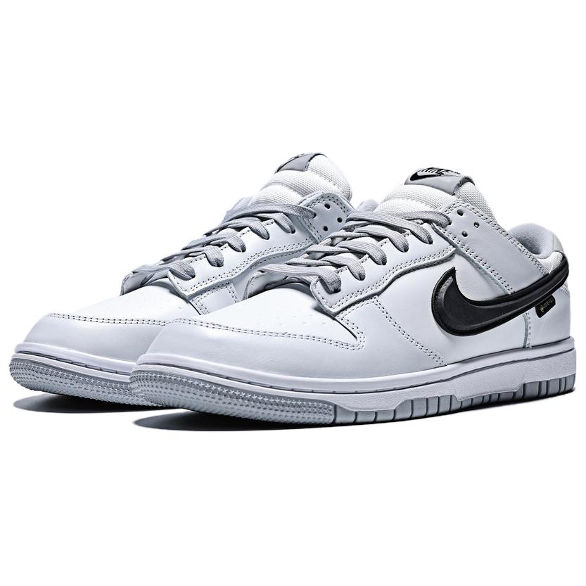 Nike Dunk Low Summit White Black Men Sneakers Black-Off-White-Light-Smoke-Grey HQ2053-100