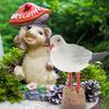 STOBOK Small Seagull Statue Nautical Bird Figurine White Seagull Statue Miniature Seagull Figure Ornaments Desk Seagull Figure Decorations