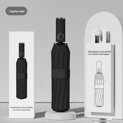 Kadenuo 72-Rib Automatic Folding Sun & Rain Umbrella