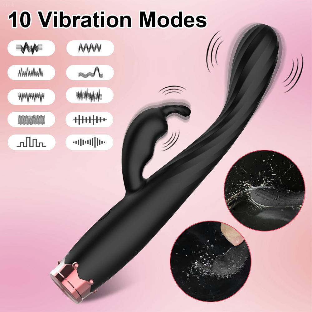 Beginner Powerful G-Spot Vibrators for Women Nipple Clitoris Stimulator Dildo Vagina Massager Sex Toys for Female Adult Orgasm
