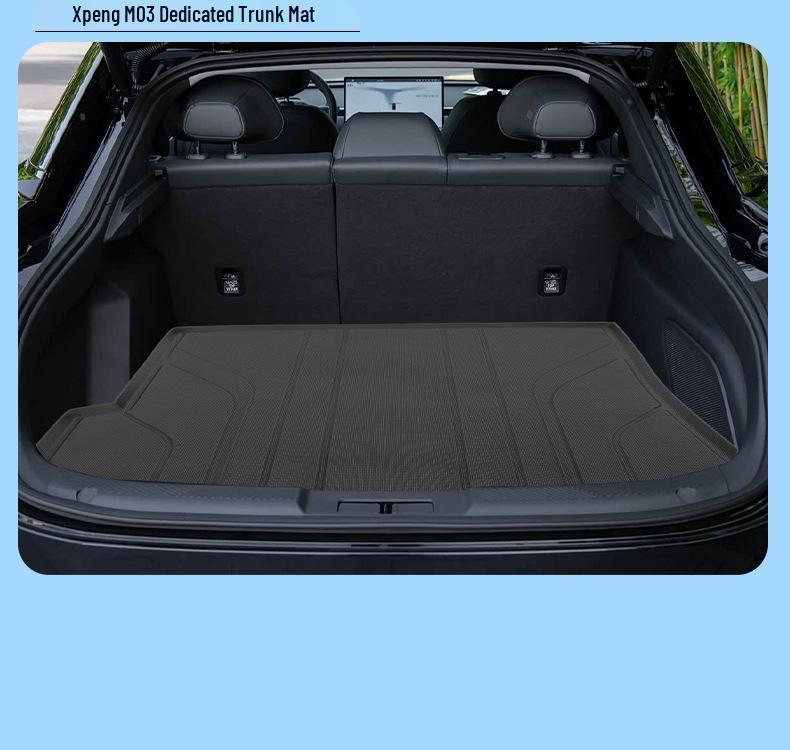 Xiaopeng M03 TPE Trunk Mat: Fits All 26 New Models, Fully Compatible Interior Mat