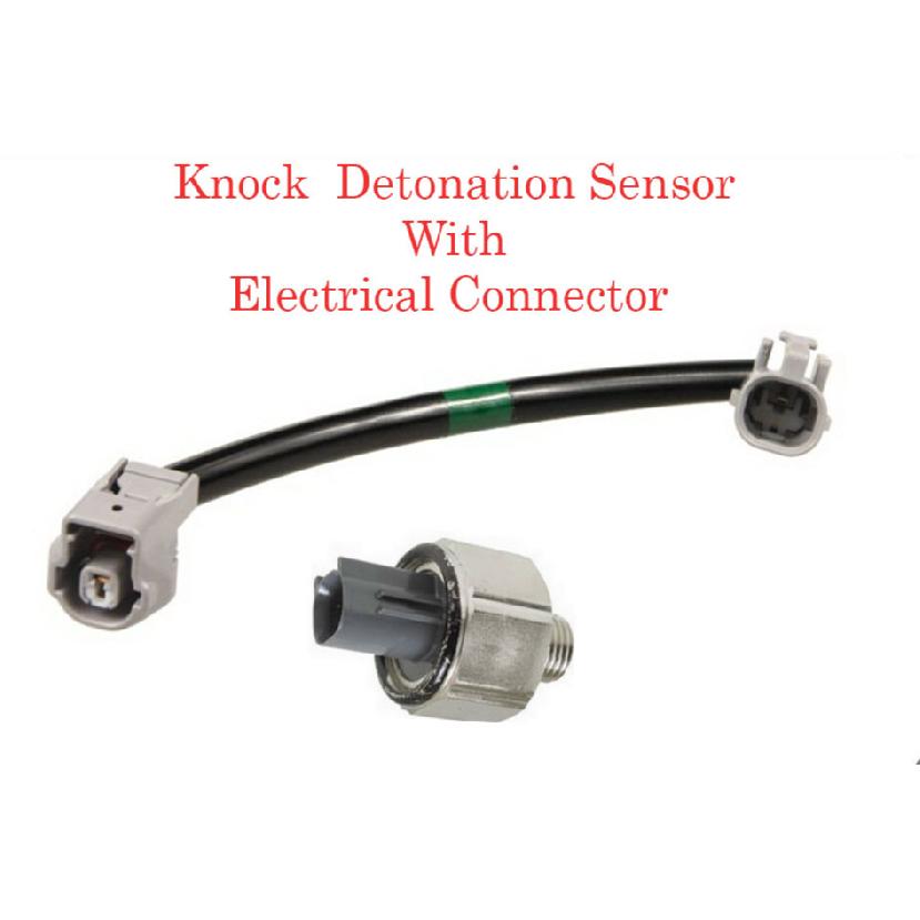 Knock Detonation Sensor W Electrical Connector For Scion xA xB Toyota Echo Prius