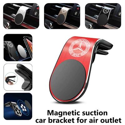 Universal Magnetic Car Phone Holder Mobile Mount Smartphone GPS Support Stand For Benz AMG VIANO GLB GLC W108 W124 W126 W169