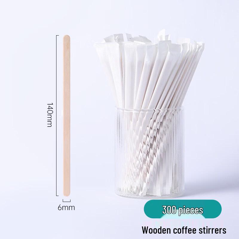 Individually Wrapped Disposable Coffee Stirring Straws