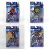 Nuevos Vengadores Guerra del Infinito 16cm Muñeco Figuras de Acción Led Capitán Regalo para Niños Juguetes Calidad Premium