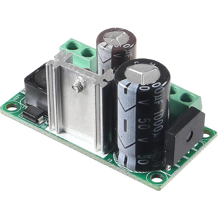 5pcs AC/DC Step Down Buck Converter - AC 5-30V DC 5-48V 24V 36V 48V To DC 2.5-35V 12V Adjustable Voltage Regulator Power Supply Board LM2596HV 2A