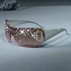 Rhinestone Design Fashion Women SunGlasses,Fashionable Outdoor Beach Glasses