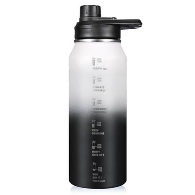 Bouteille d'eau isotherme BottHealth, 1 litre (1000ml), Boisson Directe, Étanche, Bouteille de Sport Isolée Sous Vide en Acier Inoxydable SUS304, Légère,