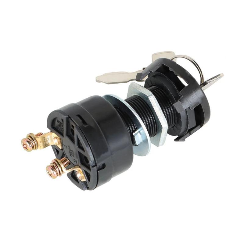 2 Terminal or 4 Terminal Starter Ignition Key Switch for Club Car DS 1996-up 36V/48V Golf Cart 101826201 101826301 101826401 2 Terminal