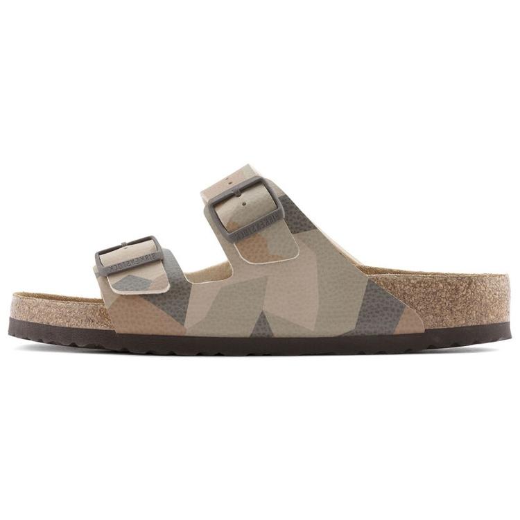 Birkenstock Arizona EVA Abrasion Resistant Slide Slippers Unisex Camouflage Brown 1024651 43