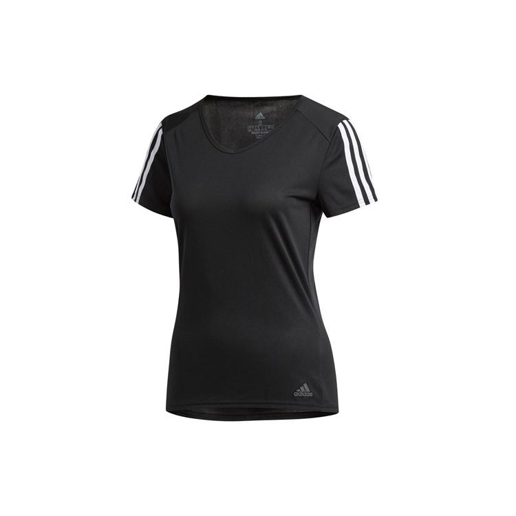 (WMNS) adidas Running Sports Short-sleeve Tee Black Women s CZ7569 M