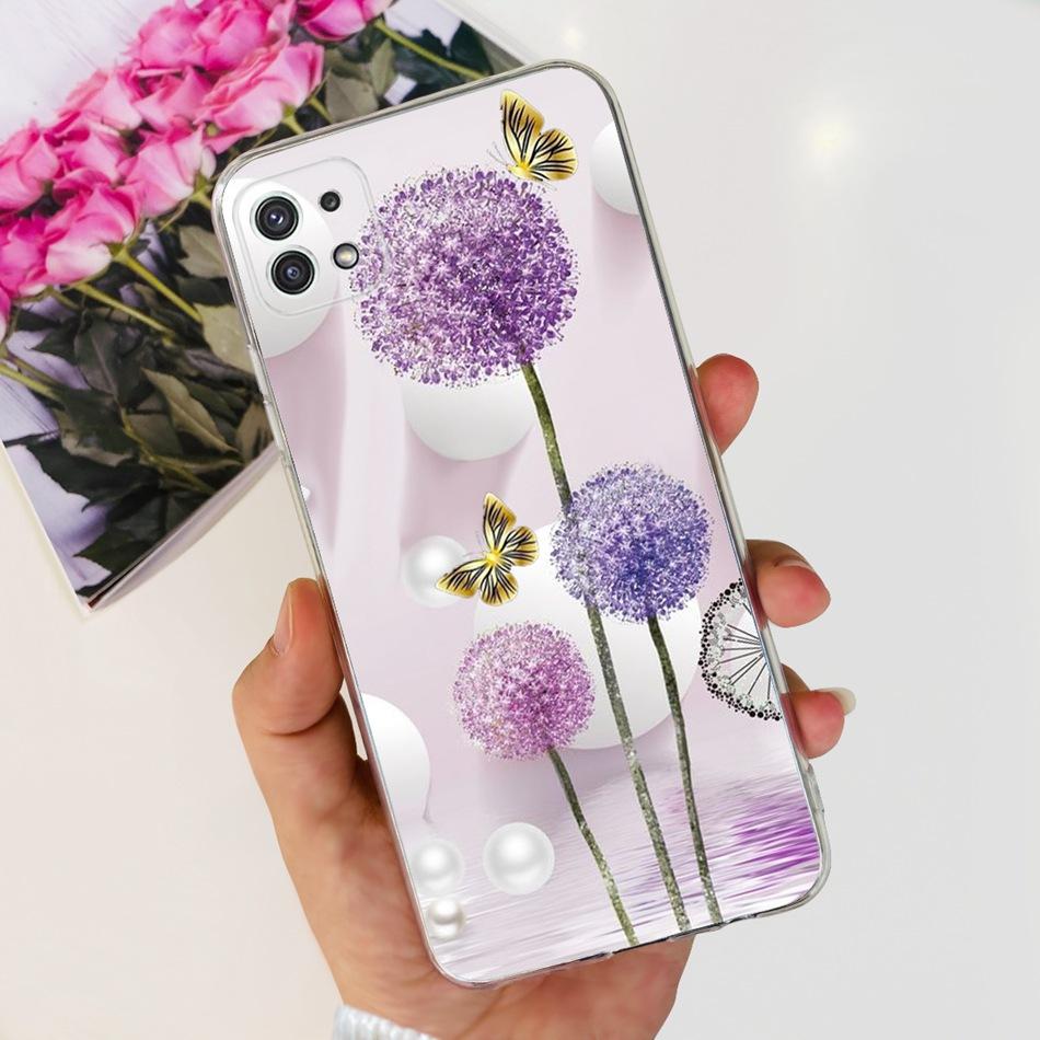 Stylish Phone Case For Samsung Galaxy A22 5G A22S A22 4G Transparent TPU Soft Silicone Back Cover For Samsung A22 A225F A226B