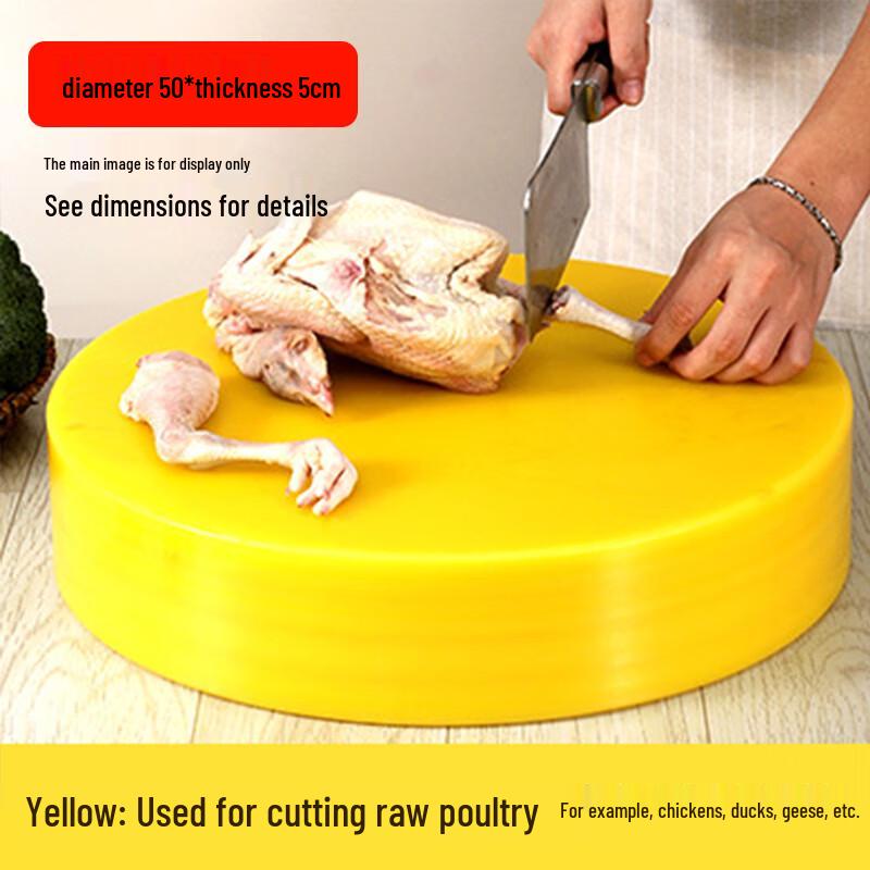 LIJIA FITMENT Round PE Antibacterial Cutting Board