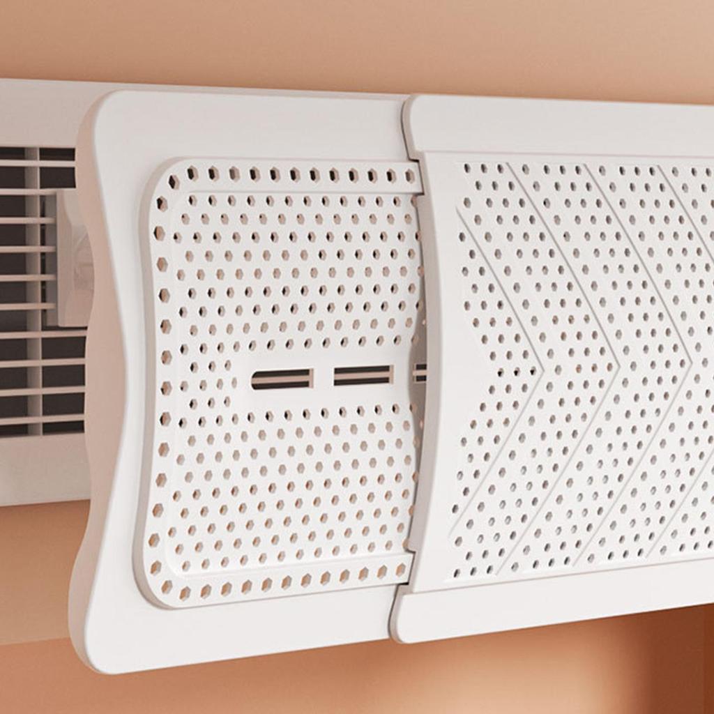 Air Conditioner Vent Deflector Home AC Window Baffle Adjustable Deflector Cover Redirector For Bedroom Sidewall Ceiling