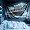 RMS Titanic Print Tapestry, Lightweight Wall Hanging, for Bedroom, Dorm, Living Room, Home Art Decor, Birthday Christmas Gift for Friends