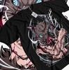 Unisex Shirt Cotton Oversize Large Size Inosuke T-Shirt Demon Slayer Kimetsu No Yaiba Anime Manga Gift Shirt All Size