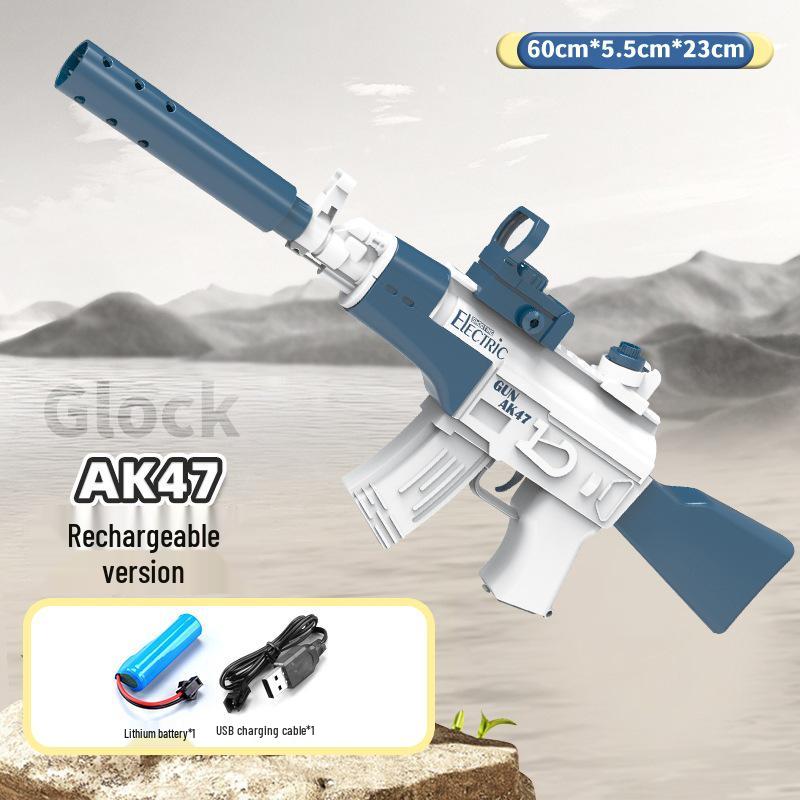 

Електричний іграшковий водяний пістолет M416 для хлопчиків та дорослих - Високоємний, високонапірний розпилювач