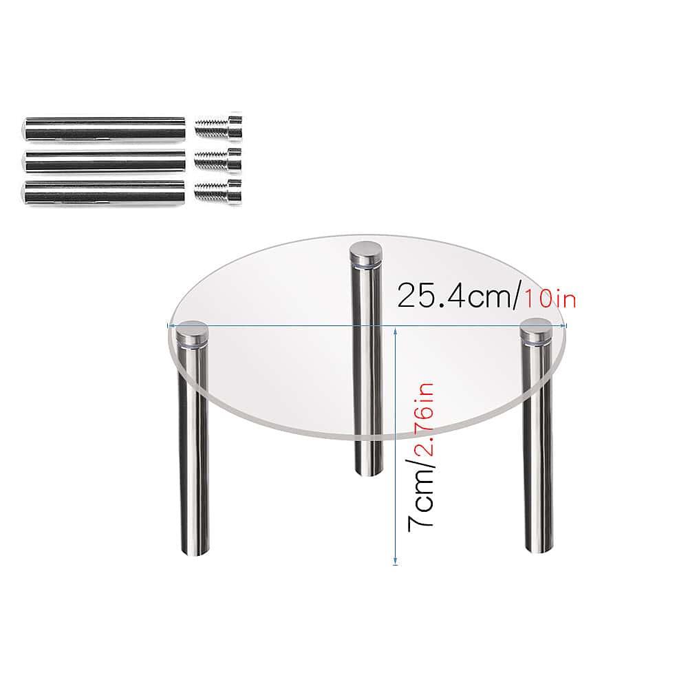 Acrylic Multi-functional Desktop Display Rack Organizer Stand for Jewelry, Blind Boxes, Badges, Anime Figures, Trays & Holders