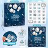 Jewelry Advent Calendar 2025 DIY Jewelry Making Kit Xmas Countdown Calendar Holiday Countdown Calendar Surprise Gift for Women