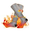 Heated Socks for Rechargeable,3 Heating Settings Mobile Warming Heated Socks Foot Leg Warmers, Skiing Hunting Camping  Washable