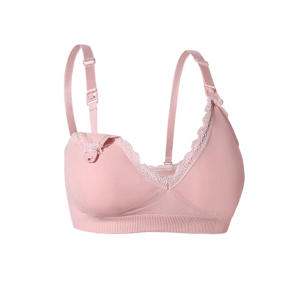 Lace Trim Nursing Maternity Bra