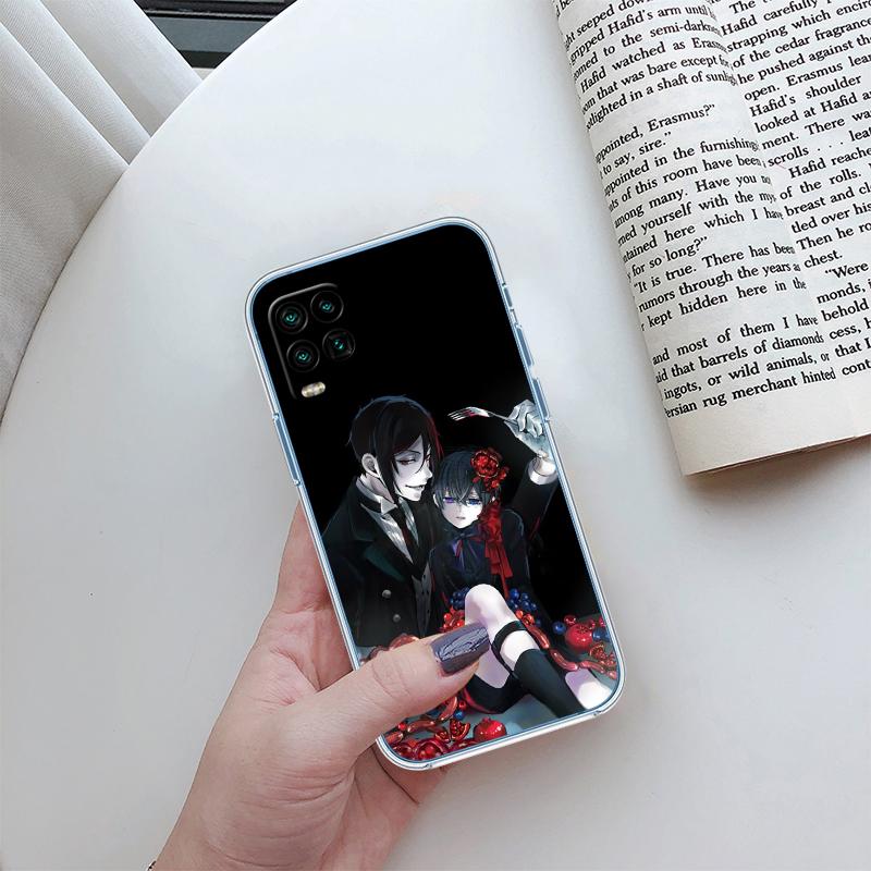 RP7 Black Butler Transparent Case for LG K22 K30 K40 K40S K41 K42 K50 K50S K51 K51S K52 K61 K62 K71 K92 Q60 Q61 V40 V50 V60