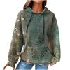 3D Printed Checkered Oversized Sweatshirt Women Streetwear Casual Crewneck Long Sleeve Top S-5XL