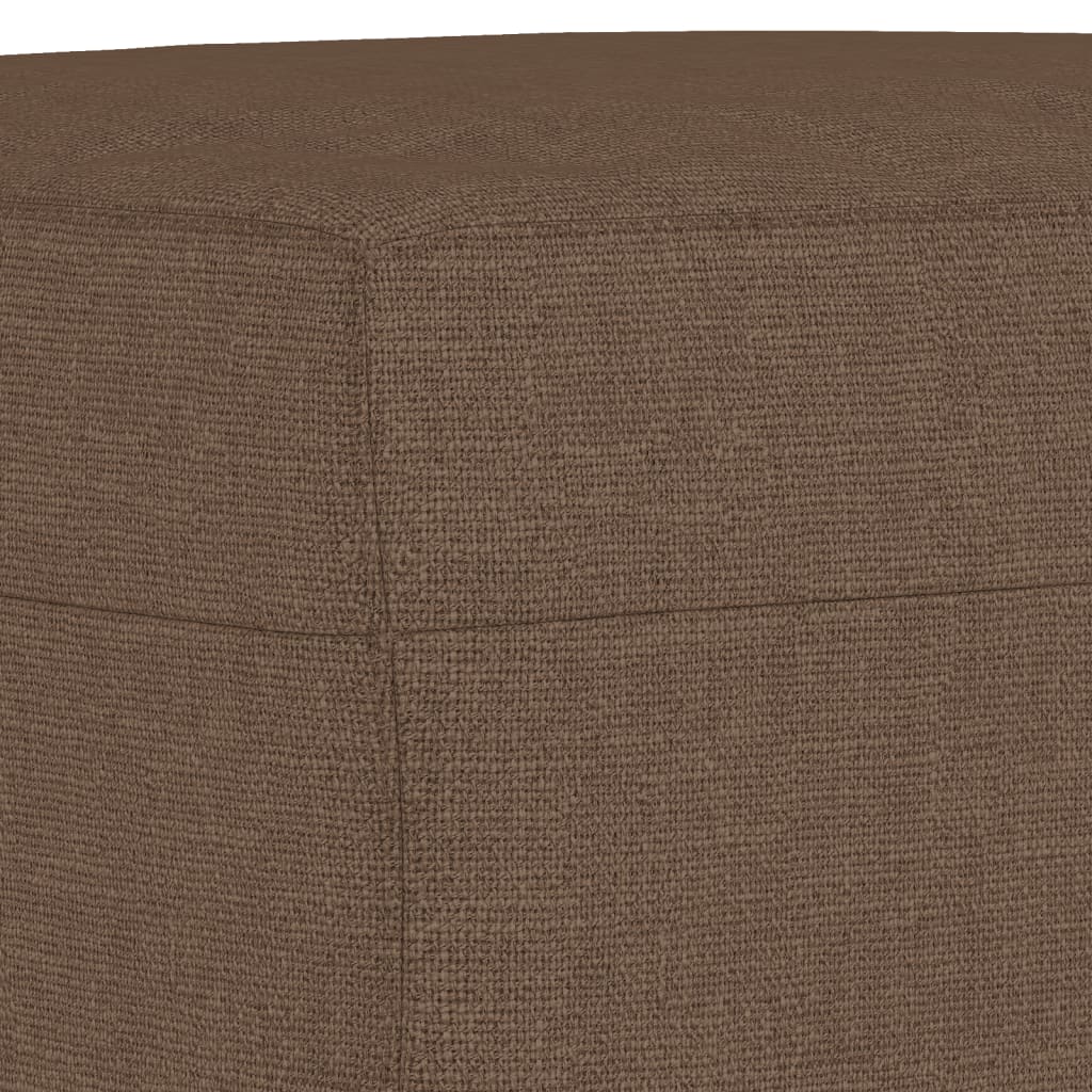 Vidaxl 4-Cz. Relaxation Set With Cushions, Brown, Fabric