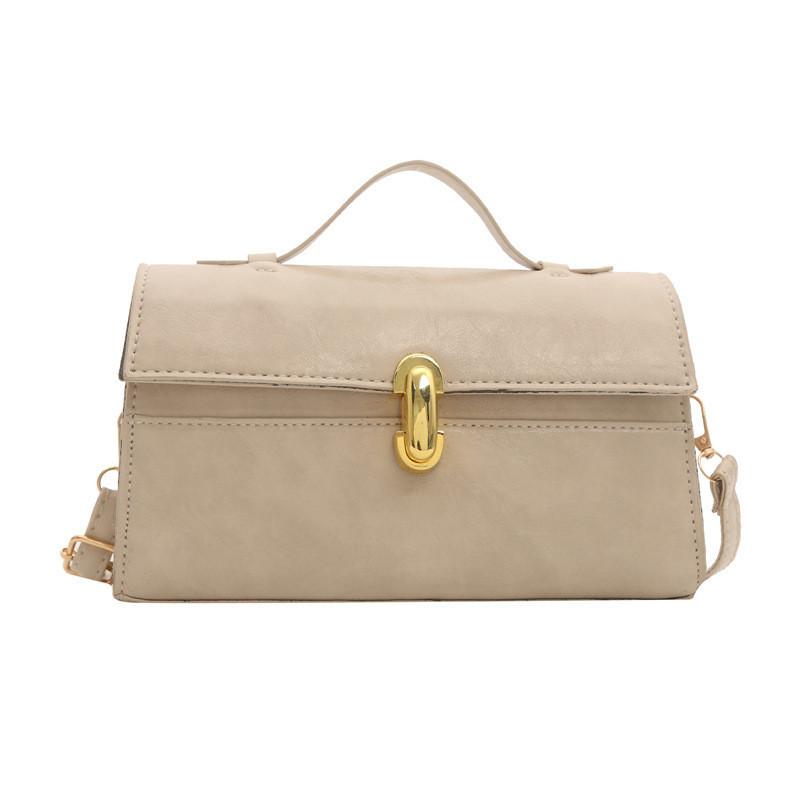 Ретро Стильная 2024 Застежка-замок Минималистичная Повседневная Сумка Кроссбоди