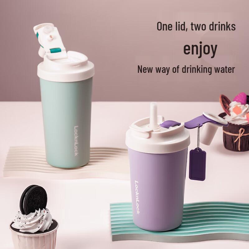 Lock&Lock LHC4333P 316L Stainless Steel Insulated Mug