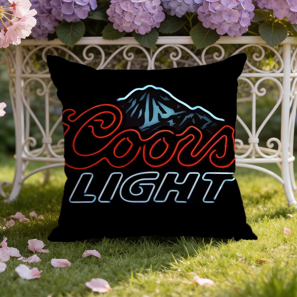 Classic C-Coors Cushion Cover Home & Car Dual-Scene Pillow Cover: Reversible for Premium Comfort