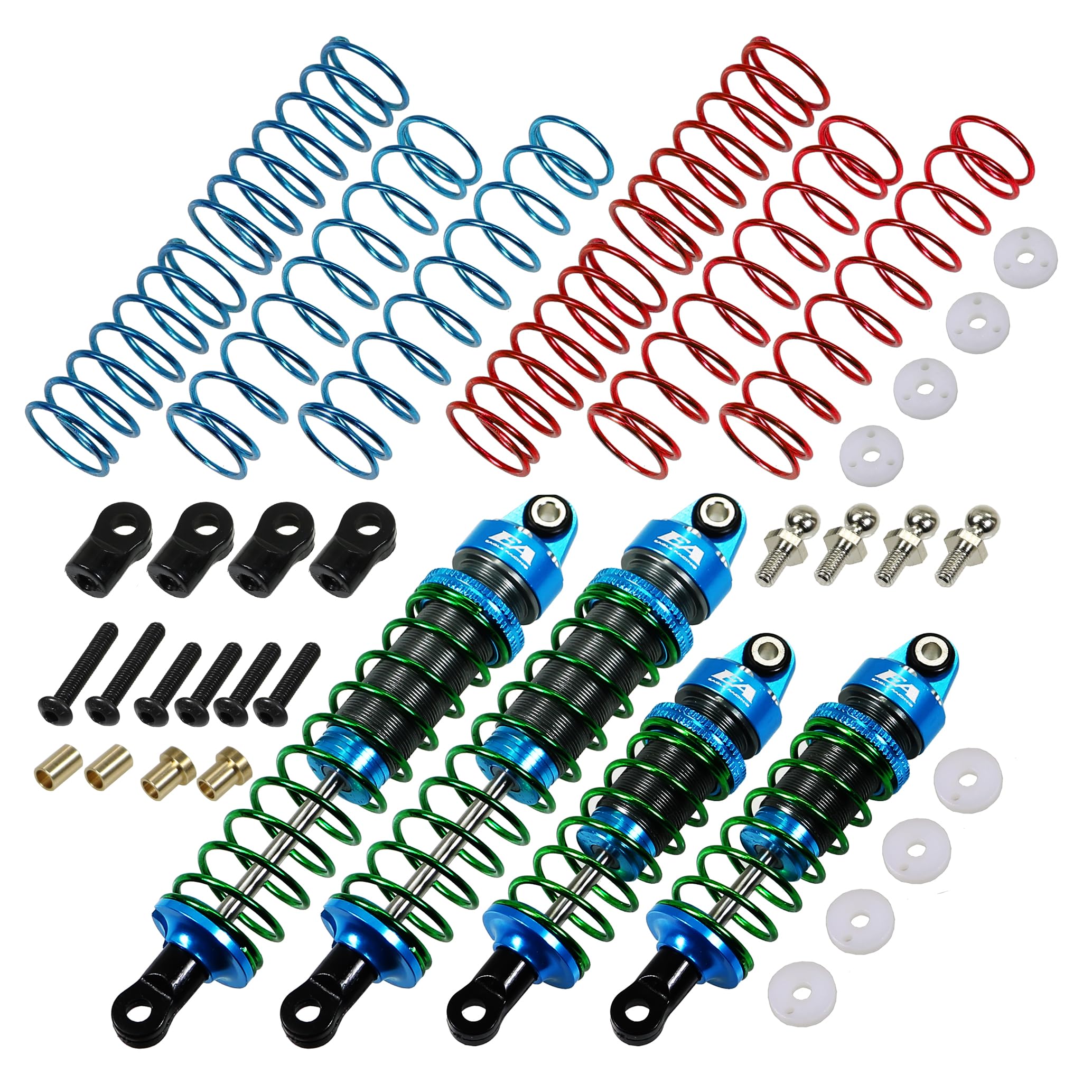 

SP Shock Set (4) with 3 Springs: for Tamiya TT02B [Eagle Model] [#TT02B-09]
