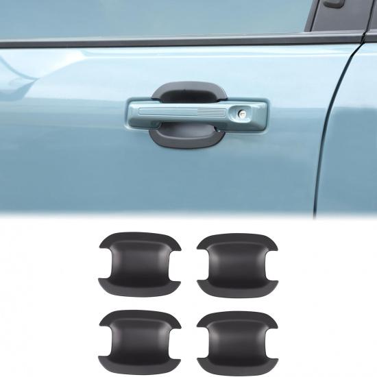 

Aunginsy Exterior Door Handle Bowl Trim Cover Compatible with Ford Maverick 2022-2025 Ford Bronco Sport 2021-2025 Outside Door Handle Cup Bowl Cover матовый черный