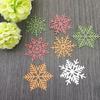 4 Pcs/Set Snowflakes Metal Cutting Die Snowflakes Embossing Script Die Stencils