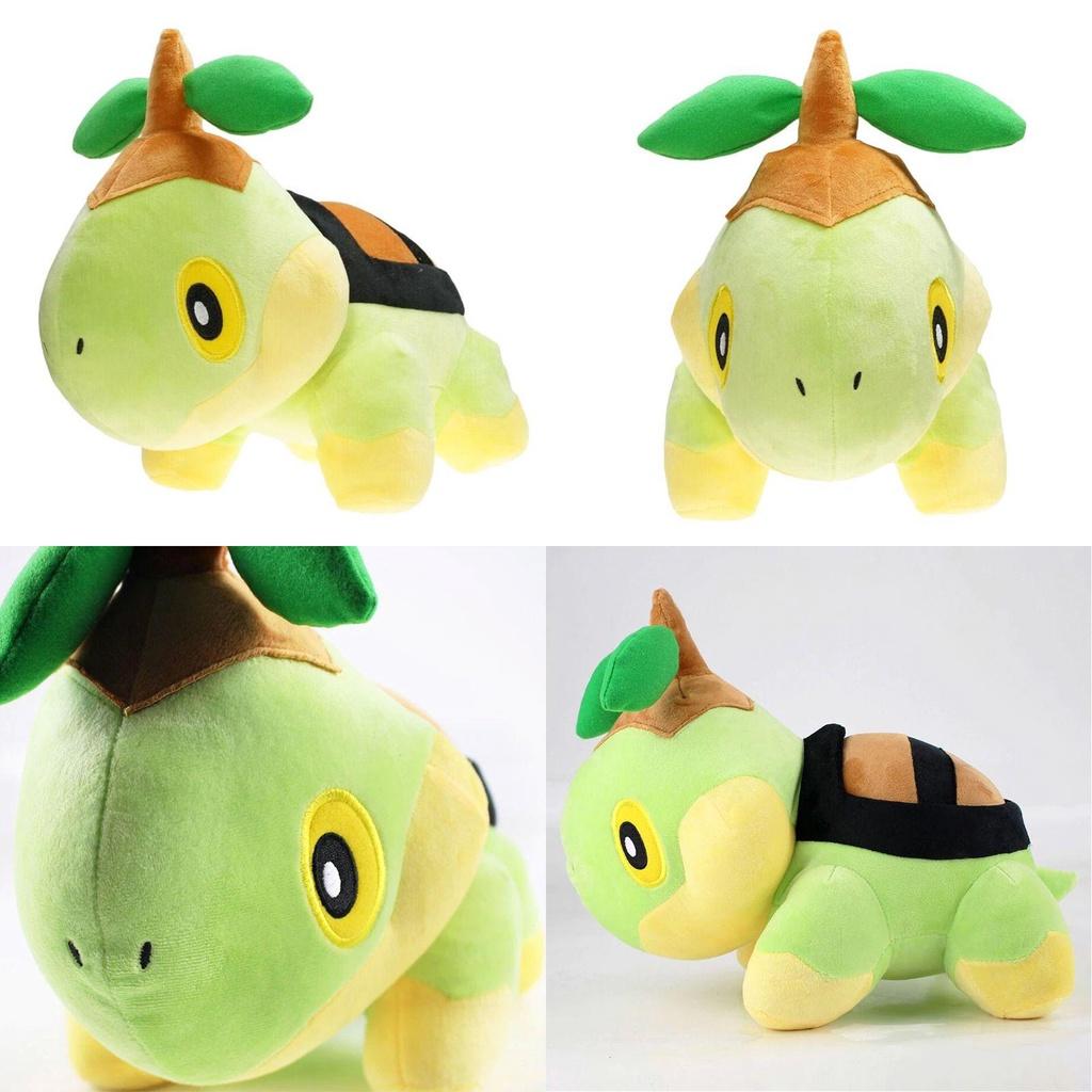Lovable Pokemon Turtwig Plush Doll With High-density Plush Material For Maximum Softness