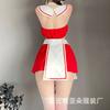Sex Lingerie Sexy Open Crotch Leaking Milk Sailor Suit Pure Desire Teasing Flirting Suit