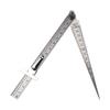 Steel High Precision Measuring Tool Gap Gauge Depth Ruler Taper Welding Gauge Tapered Ruler