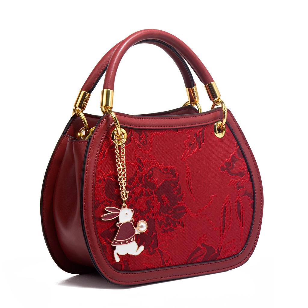 Women'S Bags Niche Red Large-Capacity Messenger Handbags, Wedding Gifts, Bridal And Female Wedding Bags