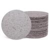 Uxcell Mesh Sanding 100 180 Grit Drywall Sandpaper Hook and Loop Sander Pad for and Flooring 6" Discs, Pieces, Dust-Free Drywall, Putty,