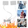 USB-Heizfolie Elektrische Heizmatte Faltbare Handschuhheizung Multifunktionale USB-Heizmatte Eins zu Zwei für Kleidung Handschuhe Schuhe
