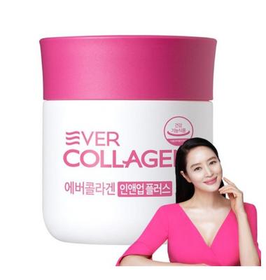 Ever Collagen In & Up Plus – 84 Tabletten voor Huidelasticiteit & Anti-Aging