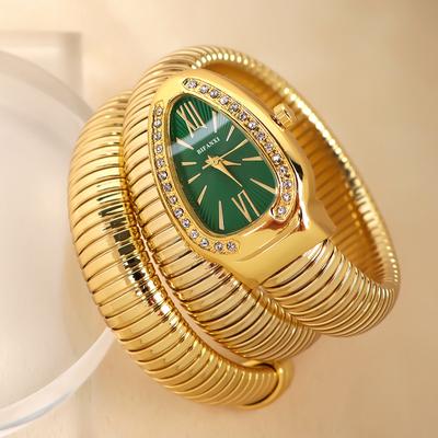 Snake Watch, Ladies Fashion Bracelet Watch, Creative Quartz Watch Personalized Bracelet Watch