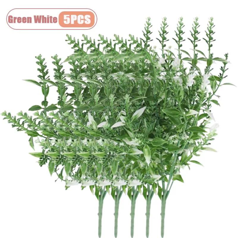1-10PCS Lavender Artificial Flowers Faux Plants Greenery Wedding Celebration Home Decor Accessories Ornaments Arrangements
