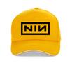 Summer Fashion Visor For Men Women Baseball Caps Print Nine Inch Nails Rock Band Hat Unisex Bone Adjustable Snapback Hats Gorras